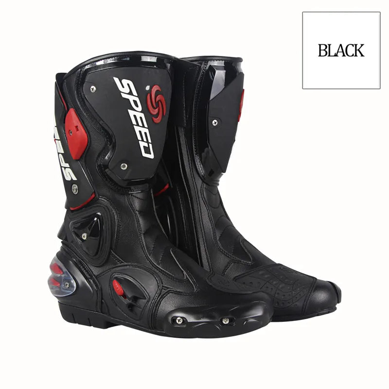 Motorcycle Long Boots Motocross Off-Road Rally Professional Racing Boots Motorbike Rider Biker Shoes Protection Equipment B1001