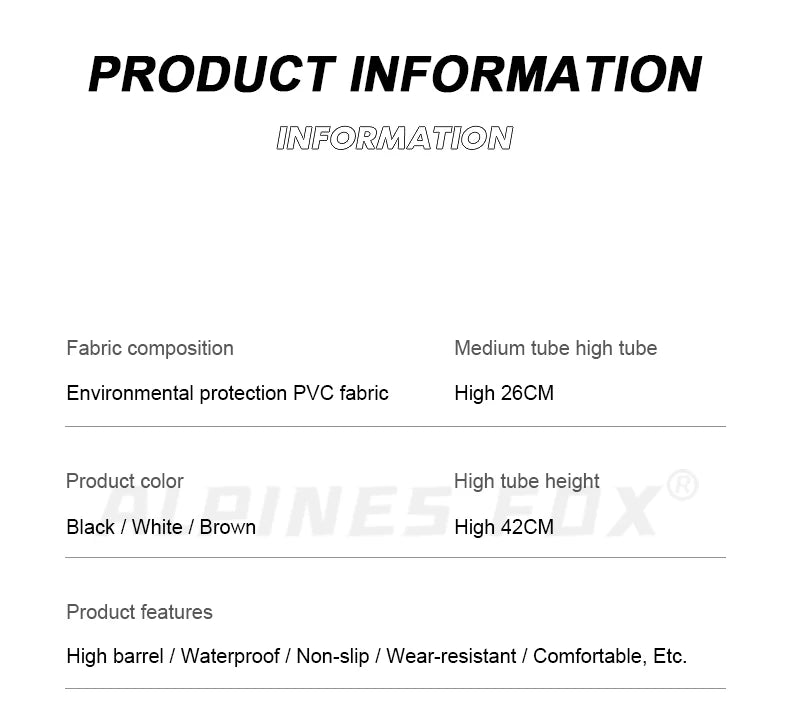 Motorcycle High Tube Rain Boots Waterproof Reflective Non-Slip Footwear Motorbike Cycling Bike Reusable Protection Accessories