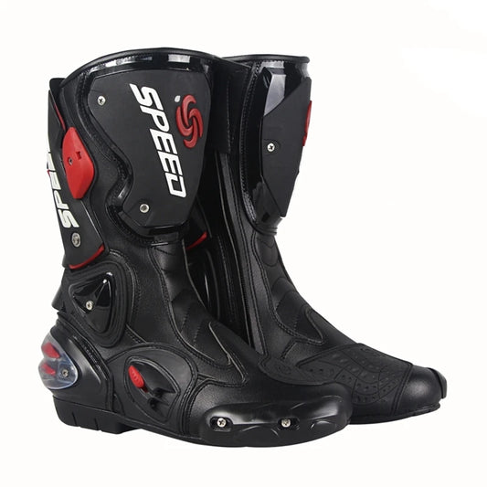 Motorcycle Long Boots Motocross Off-Road Rally Professional Racing Boots Motorbike Rider Biker Shoes Protection Equipment B1001