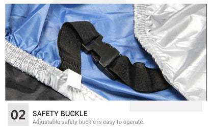 Motorcycle Cover Waterproof All Season Motorbike Cover Dustproof UV Protective Outdoor Indoor Moto Scooter Motorbike Rain Cover