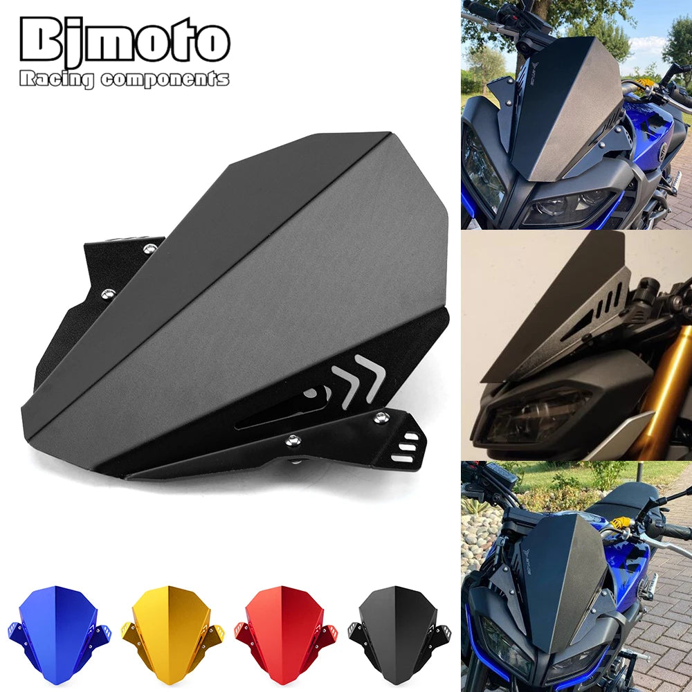 MT FZ 09 Motorcycle Windshield Windscreen For Yamaha MT09 MT-09 FZ09 FZ-09 2017 2018 2019 2020