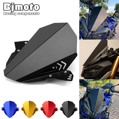 MT FZ 09 Motorcycle Windshield Windscreen For Yamaha MT09 MT-09 FZ09 FZ-09 2017 2018 2019 2020