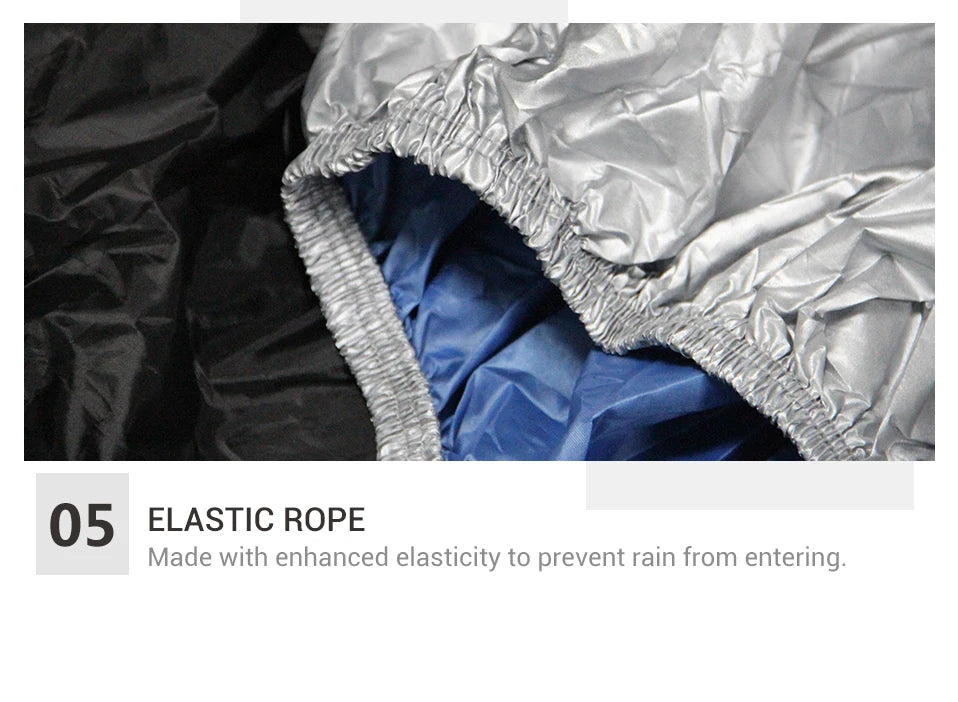 Motorcycle Cover Waterproof All Season Motorbike Cover Dustproof UV Protective Outdoor Indoor Moto Scooter Motorbike Rain Cover