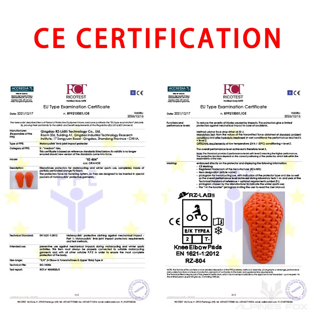 Certificati CE livello 2, protezioni per ginocchia e fianchi, protezioni per motociclisti, ginocchiere spesse