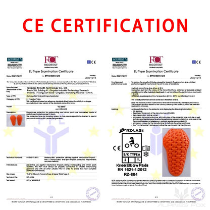 Certificati CE livello 2, protezioni per ginocchia e fianchi, protezioni per motociclisti, ginocchiere spesse