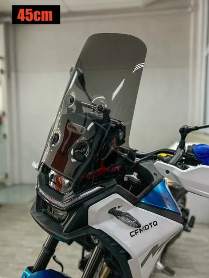 For 2024 CF MOTO 450MT Windshield 450 MT Accessories Motorcycle Front Windscreen for CFmoto MT450 Windshield MT 450 Parts