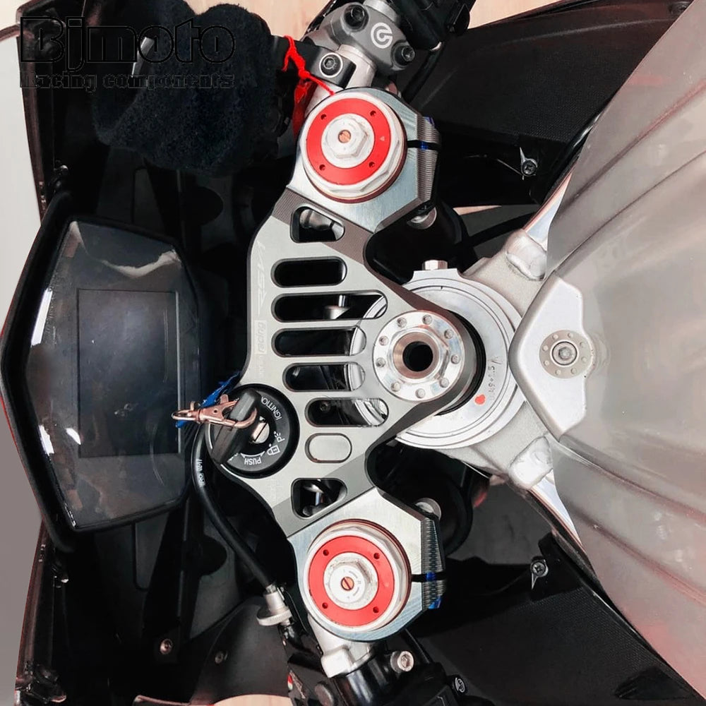 Motorcycle Top Triple Clamp For Aprilia RSV4 1100R CNC Aluminum Upper Fork Holder Panel 2021 2022 2023