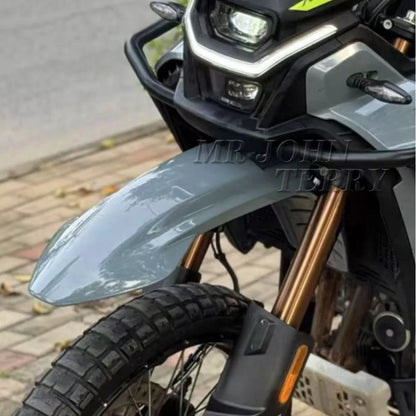 Accessori per moto Protezione parafango anteriore Parafango alto per CFMOTO 450-MT 450 MT 450MT Plastica ABS blu grigio