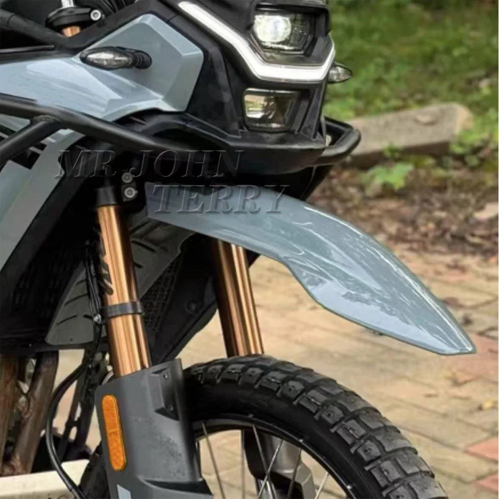Accessori per moto Protezione parafango anteriore Parafango alto per CFMOTO 450-MT 450 MT 450MT Plastica ABS blu grigio