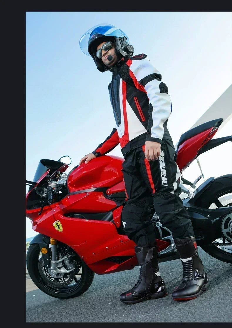 Professional Motocross Mid-Calf Long High Ankle Off-Road Racing Moto Rider Protective Shoes Men Woman Motorcycle Boots