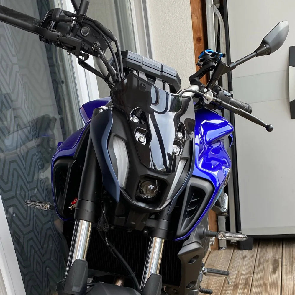 MT 07 mt07 Motorcycle Windshield Deflectors Wind Shield Screen Protector Part 2023 2022 2021 For Yamaha MT07 Windscreen MT-07