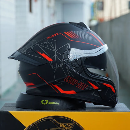 Full Face Motorcycle Helmets Latest Downhill Racing Motorbike Riding Casco Capacete De Moto DOT Approved For Men Women Kask