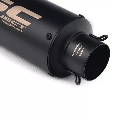 51/60mm universal motorcycle exhaust pipe straight-through exhaust pipe suitable For Yamha Honda racing motorcycle GP project