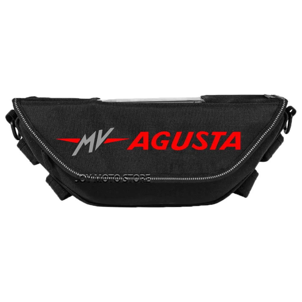 Per MV AGUSTA LXP ORIOLI Borsa porta attrezzi per accessori moto Impermeabile e Anti-polvere Comoda borsa da viaggio per manubrio
