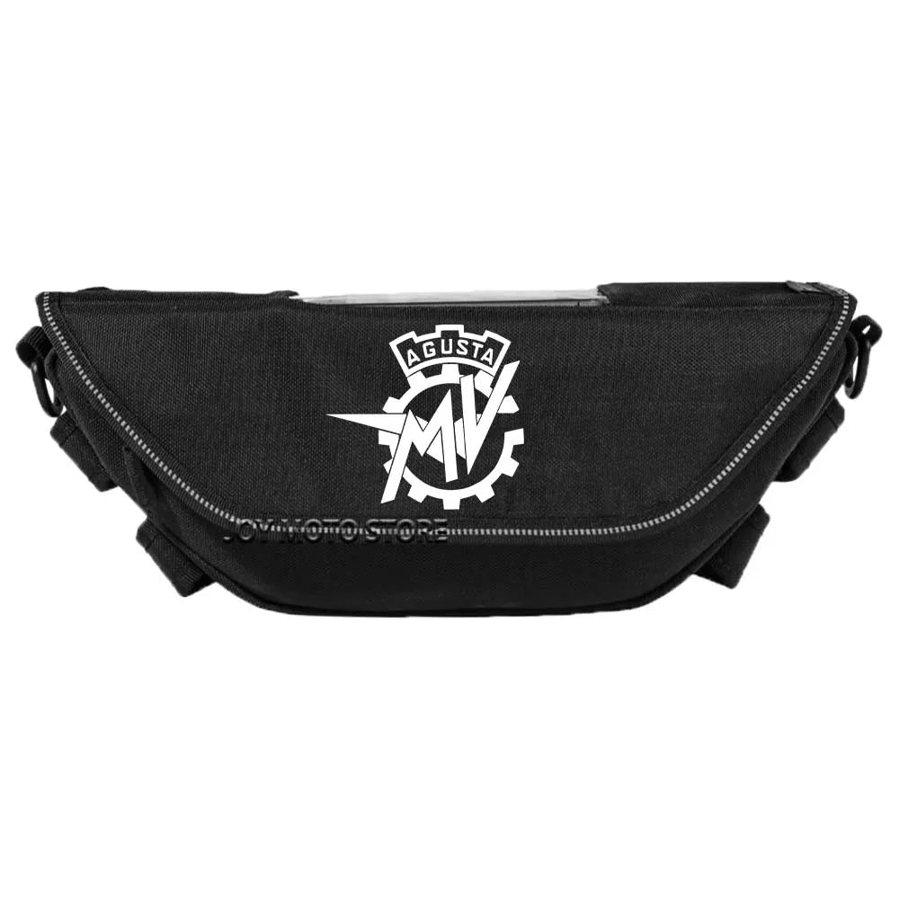 Per MV AGUSTA LXP ORIOLI Borsa porta attrezzi per accessori moto Impermeabile e Anti-polvere Comoda borsa da viaggio per manubrio