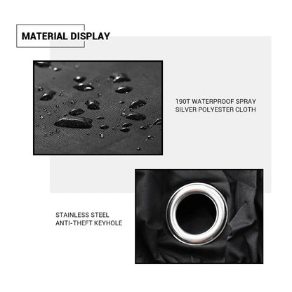 Motorcycle Cover Waterproof All Season Motorbike Cover Dustproof UV Protective Outdoor Indoor Moto Scooter Motorbike Rain Cover