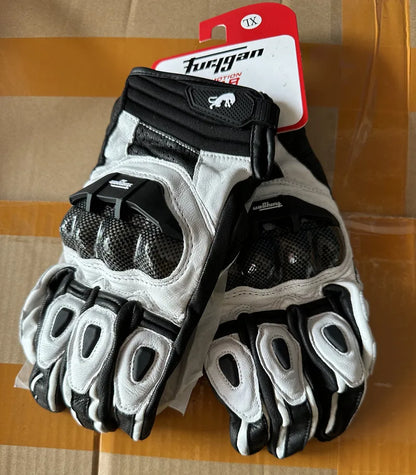 Motorcycle Gloves Afs6 Afs10 Afs18  Security Protection Windproof  Motocross Mittens Touch Screen Men's Leather Motorbike Glove