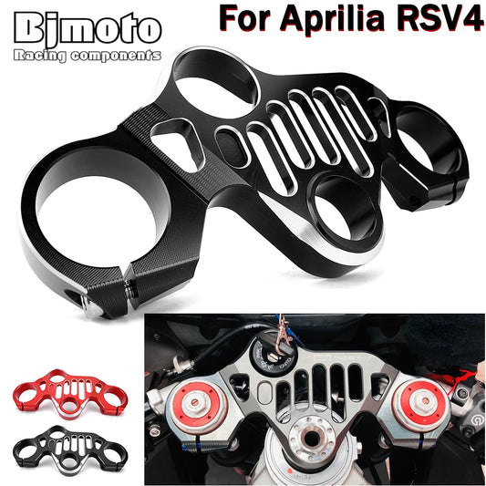 Motorcycle Top Triple Clamp For Aprilia RSV4 1100R CNC Aluminum Upper Fork Holder Panel 2021 2022 2023