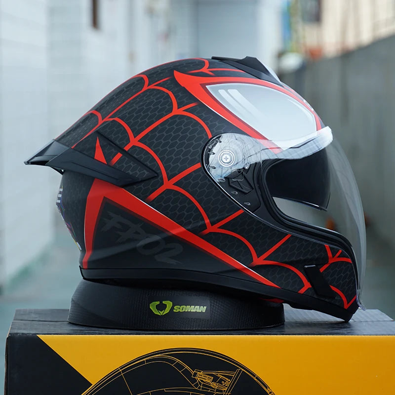 Full Face Motorcycle Helmets Latest Downhill Racing Motorbike Riding Casco Capacete De Moto DOT Approved For Men Women Kask