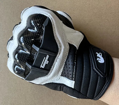 Motorcycle Gloves Afs6 Afs10 Afs18  Security Protection Windproof  Motocross Mittens Touch Screen Men's Leather Motorbike Glove