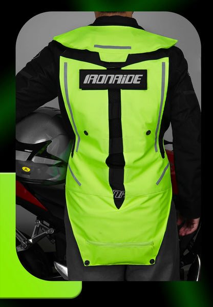Gilet con airbag per moto, giacca protettiva per il corpo da moto, riflettente, airbag da motocross, gilet protettivo anticaduta