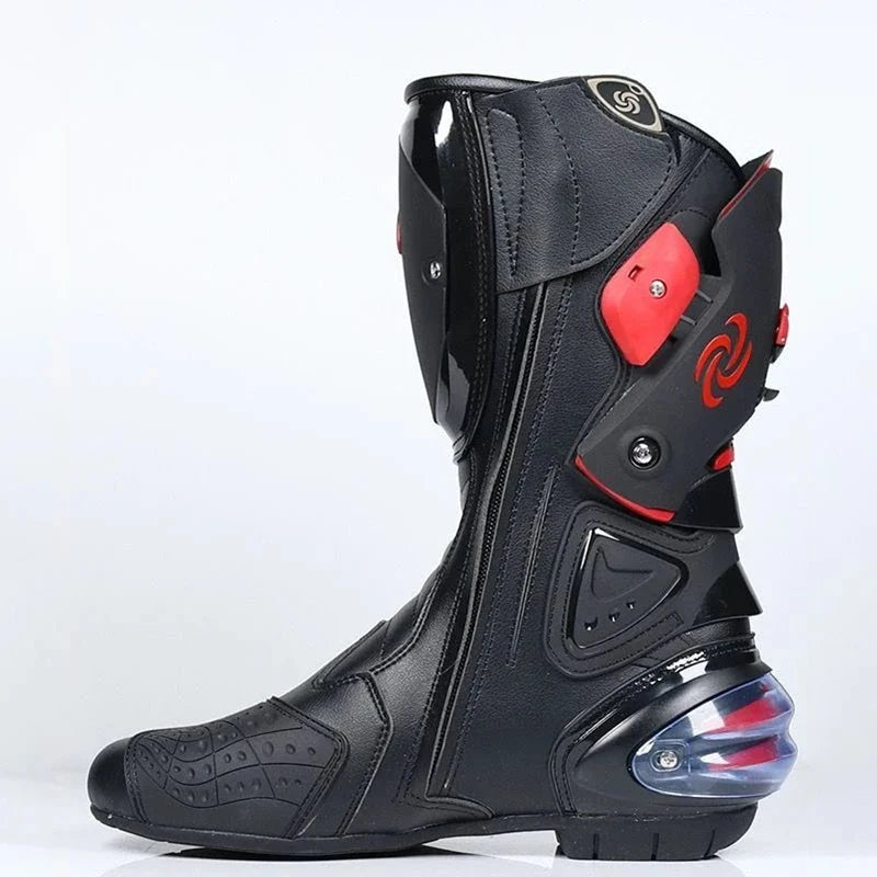 Motorcycle Long Boots Motocross Off-Road Rally Professional Racing Boots Motorbike Rider Biker Shoes Protection Equipment B1001