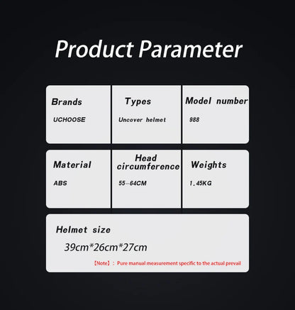 DOT Uchoose Approved Helmets Crash Motorbike Protective Gear Men Women Flip Up Helmet Motorcycle Visor Double Sun