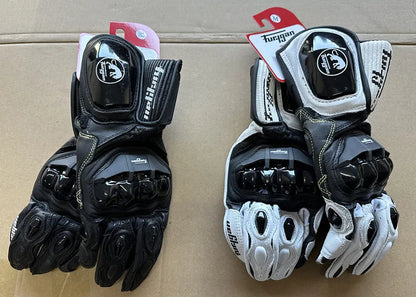 Motorcycle Gloves Afs6 Afs10 Afs18  Security Protection Windproof  Motocross Mittens Touch Screen Men's Leather Motorbike Glove