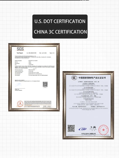 DOT Uchoose Approved Helmets Crash Motorbike Protective Gear Men Women Flip Up Helmet Motorcycle Visor Double Sun