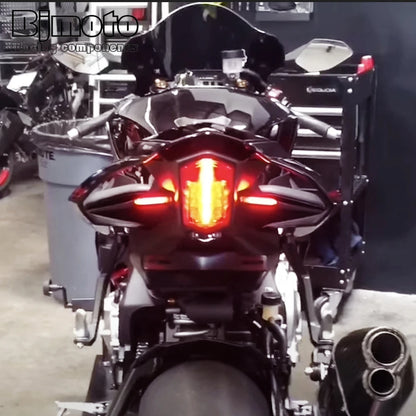 YZF R6 R1 R7 Motorcycle integrated LED Brake Lamp Tail Light Turn Signal Light For YAMAHA YZF-R6 YZF-R1 YZF-R7 YZFR6 YZFR1 YZFR7