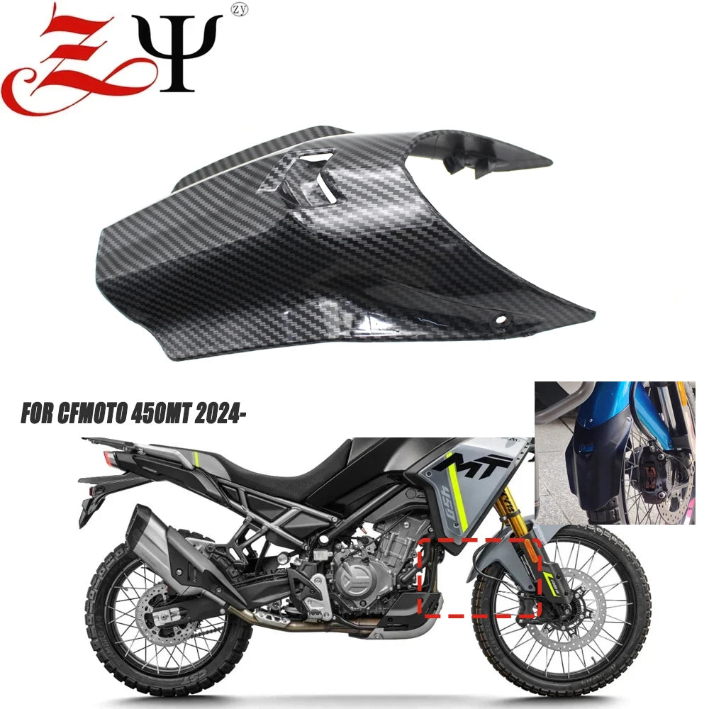 Parafango anteriore per motociclette 450MT, estensione parafango, paraspruzzi, parafango per pneumatici, per CFMOTO 450MT 450 MT MT450 2024-