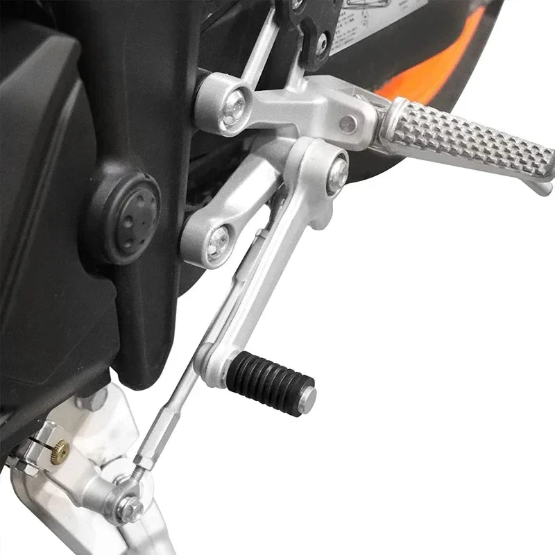 2Pc Universale Moto Cambio Cambio Leva Piede Pedale Copertura Gomma Moto Start Foot Pegs Pad Accessori Moto