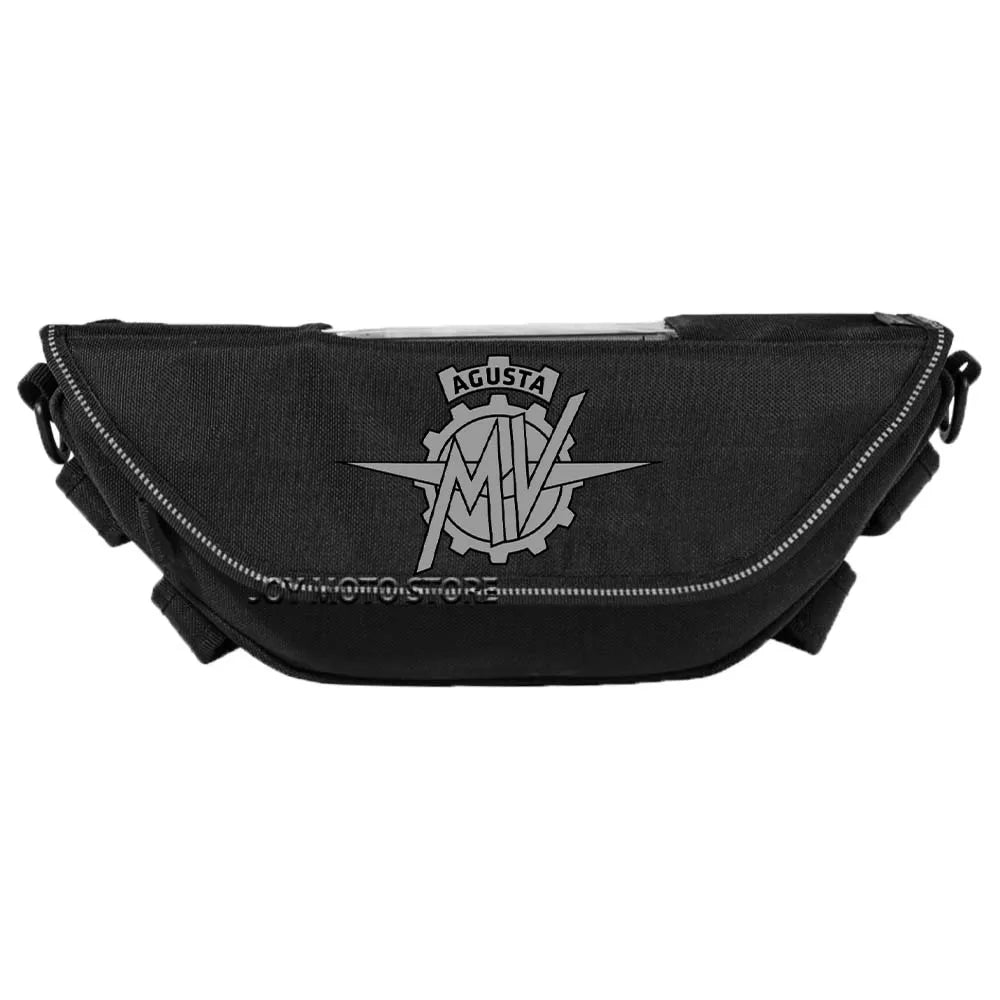 Per MV AGUSTA LXP ORIOLI Borsa porta attrezzi per accessori moto Impermeabile e Anti-polvere Comoda borsa da viaggio per manubrio