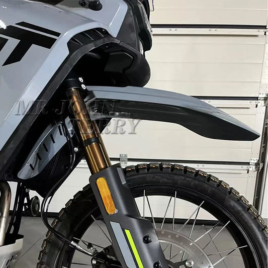 Accessori per moto Protezione parafango anteriore Parafango alto per CFMOTO 450-MT 450 MT 450MT Plastica ABS blu grigio