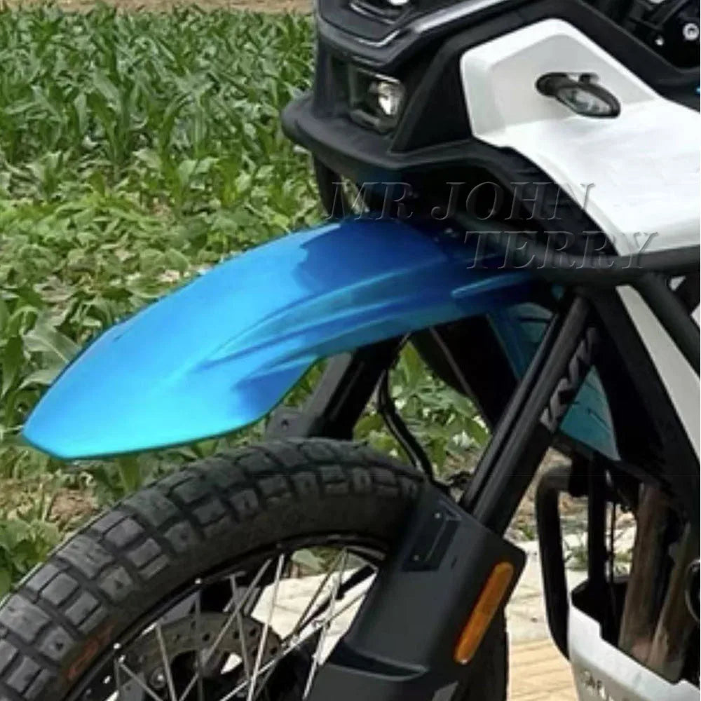 Accessori per moto Protezione parafango anteriore Parafango alto per CFMOTO 450-MT 450 MT 450MT Plastica ABS blu grigio