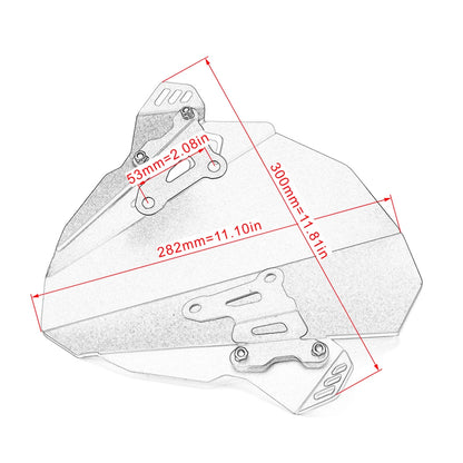 MT FZ 09 Motorcycle Windshield Windscreen For Yamaha MT09 MT-09 FZ09 FZ-09 2017 2018 2019 2020