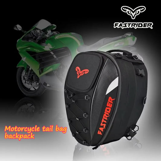 New Waterproof Motorcycle Tail Bag Multi-functional Durable Rear Motorcycle Seat Bag High Capacity Motorcycle Bag Rider Backpack