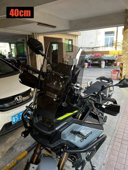 For 2024 CF MOTO 450MT Windshield 450 MT Accessories Motorcycle Front Windscreen for CFmoto MT450 Windshield MT 450 Parts