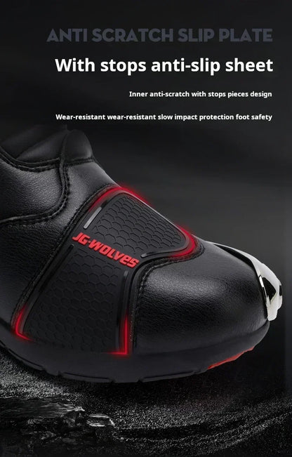 Professional Motocross Mid-Calf Long High Ankle Off-Road Racing Moto Rider Protective Shoes Men Woman Motorcycle Boots