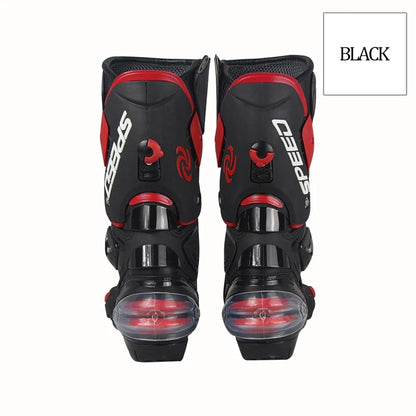 Motorcycle Long Boots Motocross Off-Road Rally Professional Racing Boots Motorbike Rider Biker Shoes Protection Equipment B1001