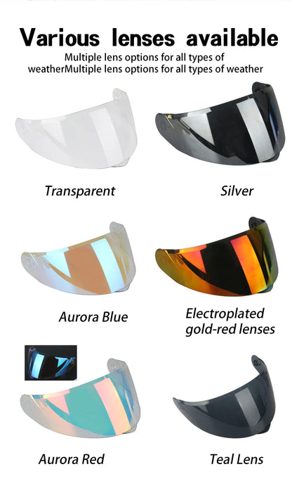 DOT Uchoose Approved Helmets Crash Motorbike Protective Gear Men Women Flip Up Helmet Motorcycle Visor Double Sun