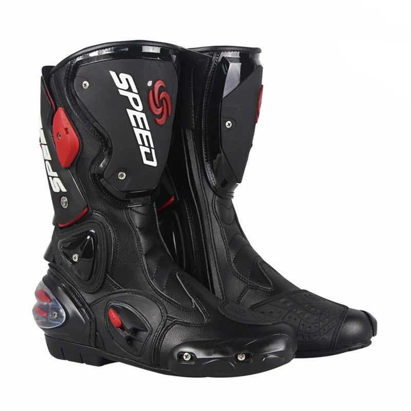 Motorcycle Long Boots Motocross Off-Road Rally Professional Racing Boots Motorbike Rider Biker Shoes Protection Equipment B1001