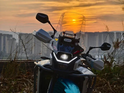 For 2024 CF MOTO 450MT Windshield 450 MT Accessories Motorcycle Front Windscreen for CFmoto MT450 Windshield MT 450 Parts