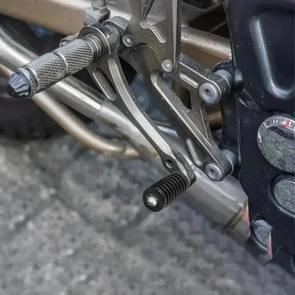 2Pc Universale Moto Cambio Cambio Leva Piede Pedale Copertura Gomma Moto Start Foot Pegs Pad Accessori Moto